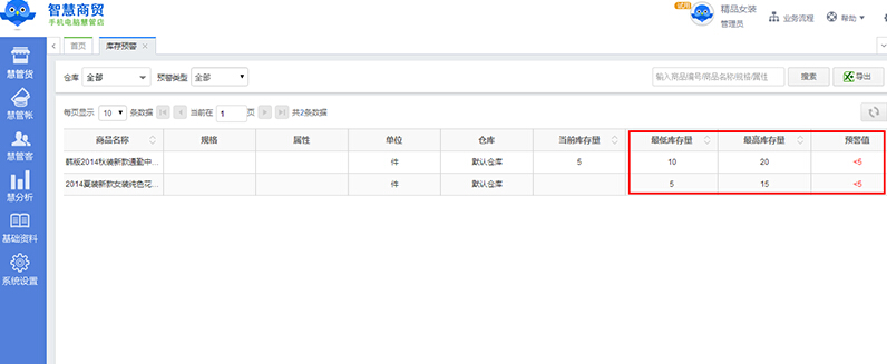 智慧商贸进销存网页版V3.0.0 分类支持更多层级操作